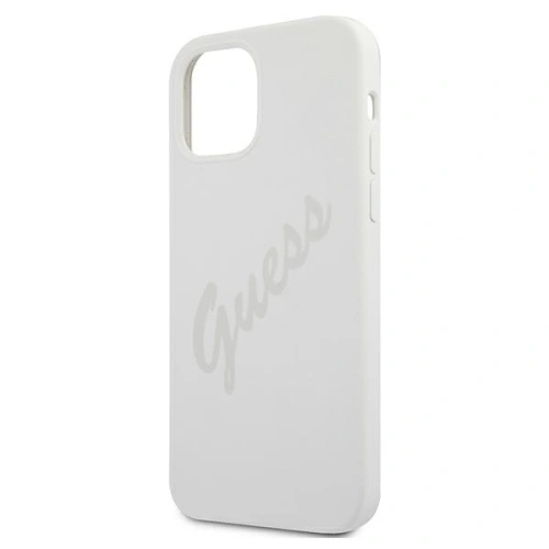 Buy Guess GUHCP12SLSVSCR Apple iPhone 12 mini cream hardcase Script Vintage - GUE903CRE - {ean13} - Home Screen Store Europe