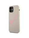 Kup Etui Guess GUHCP12SLSVSGP Apple iPhone 12 mini šedo růžový/grey pink hardcase Silicone Vintage - GUE904GRYPNK - {ean13} - Sklep Home Screen