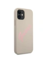 Kup Etui Guess GUHCP12SLSVSGP Apple iPhone 12 mini šedo růžový/grey pink hardcase Silicone Vintage - GUE904GRYPNK - {ean13} - Sklep Home Screen