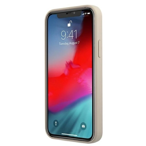 Kup Etui Guess GUHCP12SLSVSGP Apple iPhone 12 mini szürke rózsaszín/hardcase Silicone Vintage - GUE904GRYPNK - {ean13} - Sklep Home Screen