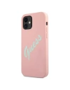 Kup Guess Apple Tasche GUHCP12SLSVSPG iPhone 12 mini rosa/grün rosa Hartschale Silikon Vintage - GUE905PNKGRN - {ean13} - Sklep Home Screen