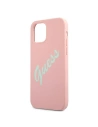 Kup Guess Apple Tasche GUHCP12SLSVSPG iPhone 12 mini rosa/grün rosa Hartschale Silikon Vintage - GUE905PNKGRN - {ean13} - Sklep Home Screen
