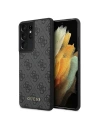 Etui Guess GUHCS21LG4GFGR Samsung Galaxy S21 Ultra szürke/grey kemény ház 4G Fém Arany Logó