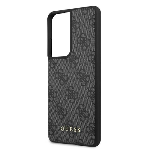 Kup Etui Guess GUHCS21LG4GFGR Samsung Galaxy S21 Ultra szürke/grey kemény ház 4G Fém Arany Logó - GUE906GRY - {ean13} - Sklep Home Screen