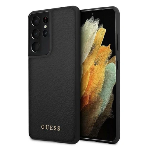 Kup Etui Guess GUHCS21LIGLBK Samsung Galaxy S21 Ultra fekete/black kemény tok Iridescent - GUE907BLK - {ean13} - Sklep Home Screen