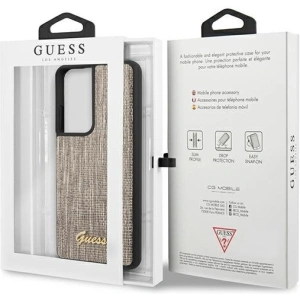 Buy Guess GUHCS21LPCUMLLIGO Samsung Galaxy S21 Ultra gold hardcase Lizard Collection - GUE911GLD - {ean13} - Home Screen Store Europe