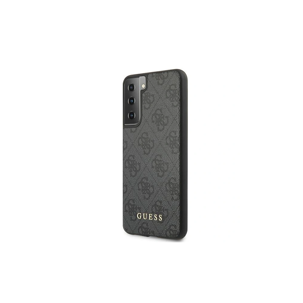 Etui Guess GUHCS21MG4GFGR Samsung Galaxy S21+ Plus szary/grey hard case 4G Metal Gold Logo