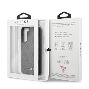 Kup Etui Guess GUHCS21MG4GFGR Samsung Galaxy S21+ Plus szary/grey hard case 4G Metal Gold Logo - GUE912GRY - {ean13} - Sklep Home Screen