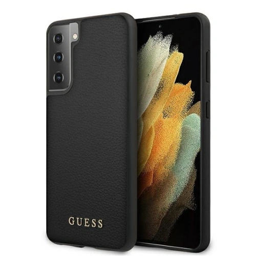 Kup Etui Guess GUHCS21MIGLBK Samsung Galaxy S21+ Plus czarny/black hard case Iridescent - GUE913BLK - {ean13} - Sklep Home Screen