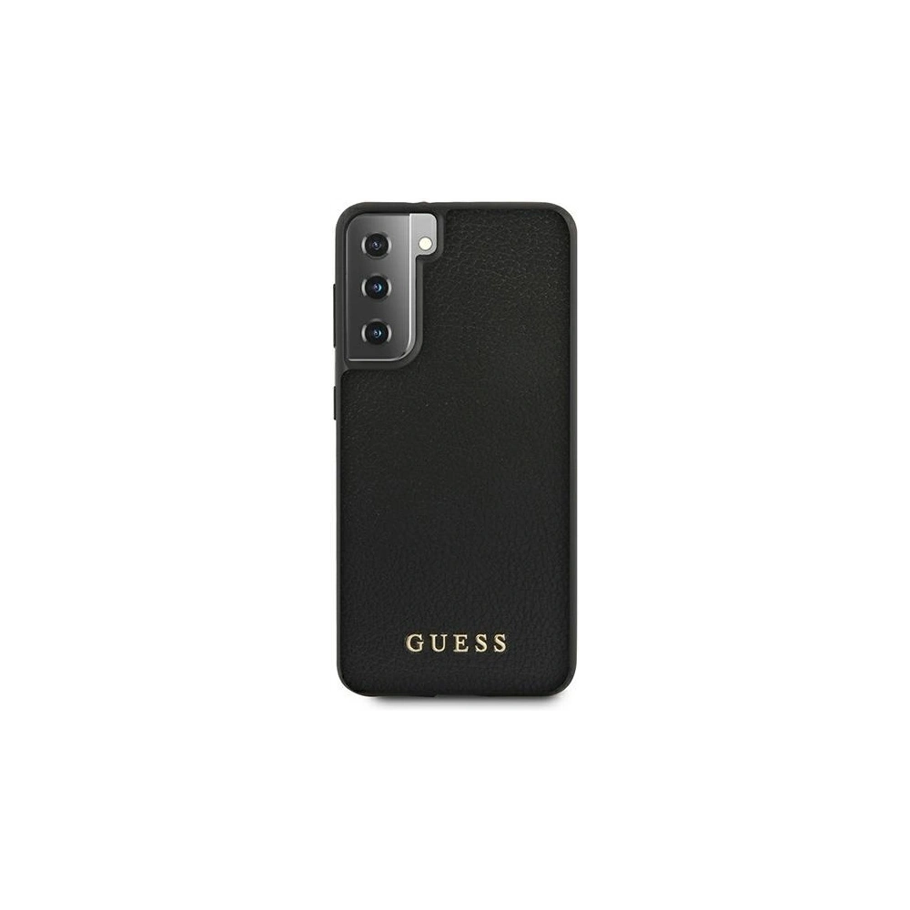 Etui Guess GUHCS21MIGLBK Samsung Galaxy S21+ Plus czarny/black hard case Iridescent