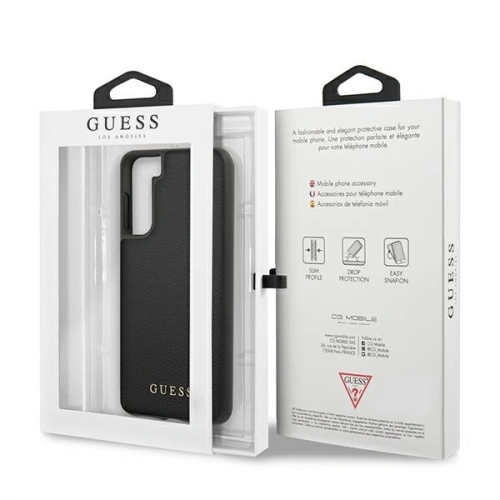 Kup Etui Guess GUHCS21MIGLBK Samsung Galaxy S21+ Plus czarny/black hard case Iridescent - GUE913BLK - {ean13} - Sklep Home Screen