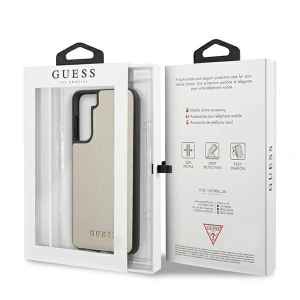 Kup Etui Guess GUHCS21MIGLGO Samsung Galaxy S21+ Plus złoty/gold hard case Iridescent - GUE914GLD - {ean13} - Sklep Home Screen
