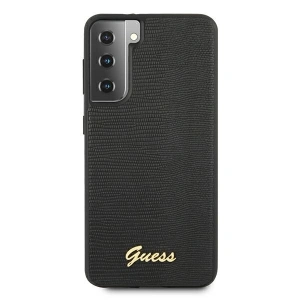 Kup Etui Guess GUHCS21MPCUMLLIBK Samsung Galaxy S21+ Plus czarny/black hardcase Lizard Collection - GUE916BLK - {ean13} - Sklep Home Screen