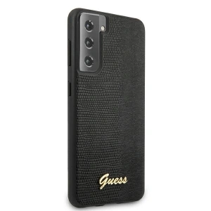 Kup Etui Guess GUHCS21MPCUMLLIBK Samsung Galaxy S21+ Plus czarny/black hardcase Lizard Collection - GUE916BLK - {ean13} - Sklep Home Screen