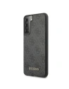 Buy Guess GUHCS21SG4GFGR Samsung Galaxy S21 grey hard case 4G Metal Gold Logo - GUE918GRY - {ean13} - Home Screen Store Europe