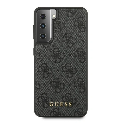 Buy Guess GUHCS21SG4GFGR Samsung Galaxy S21 grey hard case 4G Metal Gold Logo - GUE918GRY - {ean13} - Home Screen Store Europe