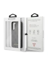 Buy Guess GUHCS21SG4GFGR Samsung Galaxy S21 grey hard case 4G Metal Gold Logo - GUE918GRY - {ean13} - Home Screen Store Europe