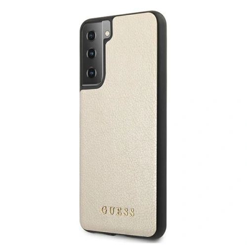 Kup Etui Guess GUHCS21SIGLGO Samsung Galaxy S21 aurie/case rigid Iridescent - GUE920GLD - {ean13} - Sklep Home Screen