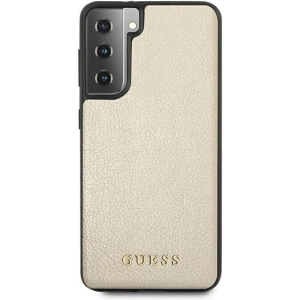 Kup Etui Guess GUHCS21SIGLGO Samsung Galaxy S21 aurie/case rigid Iridescent - GUE920GLD - {ean13} - Sklep Home Screen