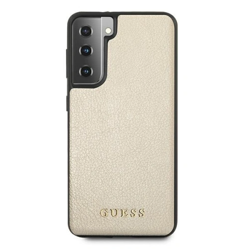 Kup Etui Guess GUHCS21SIGLGO Samsung Galaxy S21 aurie/case rigid Iridescent - GUE920GLD - {ean13} - Sklep Home Screen