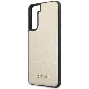 Kup Etui Guess GUHCS21SIGLGO Samsung Galaxy S21 aurie/case rigid Iridescent - GUE920GLD - {ean13} - Sklep Home Screen