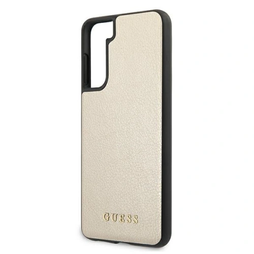 Kup Etui Guess GUHCS21SIGLGO Samsung Galaxy S21 aurie/case rigid Iridescent - GUE920GLD - {ean13} - Sklep Home Screen