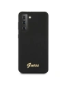 Kup Guess Samsung Tasche GUHCS21SLSLMGBK Galaxy S21 schwarz/schwarz Hartschale Silikon Script Metall Logo - GUE921BLK - {ean13} - Sklep Home Screen