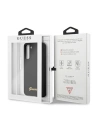 Kup Guess Samsung Tasche GUHCS21SLSLMGBK Galaxy S21 schwarz/schwarz Hartschale Silikon Script Metall Logo - GUE921BLK - {ean13} - Sklep Home Screen