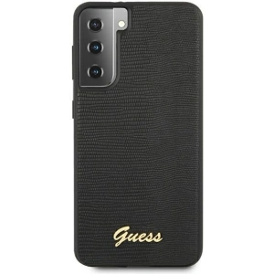 Kup Etui Guess GUHCS21SPCUMLLIBK Samsung Galaxy S21 negru/black hardcase Lizard Collection - GUE923BLK - {ean13} - Sklep Home Screen