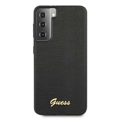 Kup Etui Guess GUHCS21SPCUMLLIBK Samsung Galaxy S21 fekete/black hardcase Lizard Collection - GUE923BLK - {ean13} - Sklep Home Screen