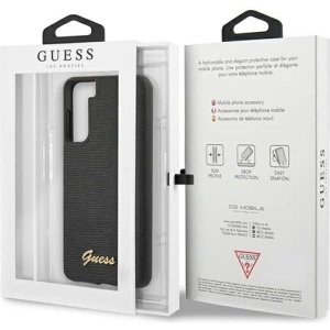 Kup Etui Guess GUHCS21SPCUMLLIBK Samsung Galaxy S21 negru/black hardcase Lizard Collection - GUE923BLK - {ean13} - Sklep Home Screen