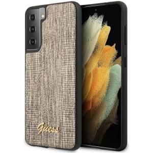 Kup Etui Guess GUHCS21SPCUMLLIGO Samsung Galaxy S21 auriu/hardcase Lizard Collection - GUE924GLD - {ean13} - Sklep Home Screen