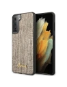 Etui Guess GUHCS21SPCUMLLIGO Samsung Galaxy S21 arany/hardcase Lizard Collection