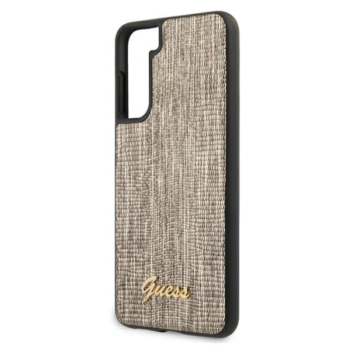 Kup Etui Guess GUHCS21SPCUMLLIGO Samsung Galaxy S21 auriu/hardcase Lizard Collection - GUE924GLD - {ean13} - Sklep Home Screen