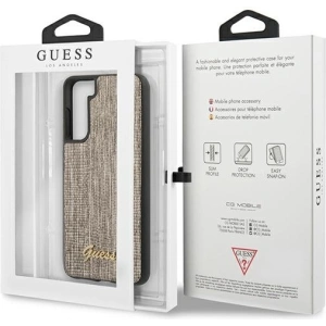 Kup Etui Guess GUHCS21SPCUMLLIGO Samsung Galaxy S21 auriu/hardcase Lizard Collection - GUE924GLD - {ean13} - Sklep Home Screen