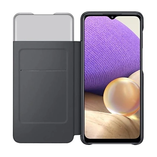 Kup Etui Samsung Galaxy A32 5G EF-EA326PB negru/black S View Wallet Cover - SMG307BLK - {ean13} - Sklep Home Screen