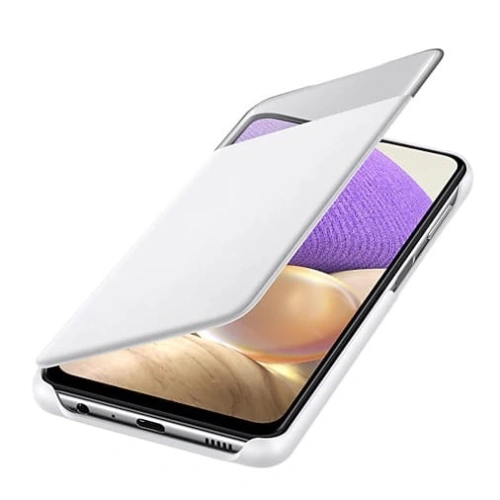 Buy Samsung Galaxy A32 5G EF-EA326PW white S View Wallet Cover - SMG308WHT - {ean13} - Home Screen Store Europe