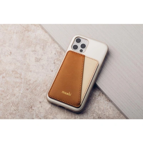 Kup Portofel magnetic Moshi Slim Wallet (Sistem SnapTo™) (Negru Jet) - MOSH134BLK - {ean13} - Sklep Home Screen