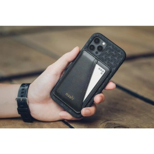 Kup Portfel magnetyczny Moshi Slim Wallet (System SnapTo™) (Jet Black) - MOSH134BLK - {ean13} - Sklep Home Screen