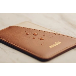 Kup Portfel magnetyczny Moshi Slim Wallet (System SnapTo™) (Caramel Brown) - MOSH136BR - {ean13} - Sklep Home Screen