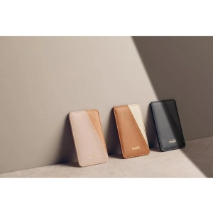 Kup Portfel magnetyczny Moshi Slim Wallet (System SnapTo™) (Caramel Brown) - MOSH136BR - {ean13} - Sklep Home Screen