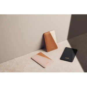 Kup Portfel magnetyczny Moshi Slim Wallet (System SnapTo™) (Caramel Brown) - MOSH136BR - {ean13} - Sklep Home Screen
