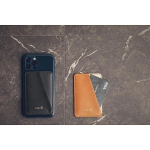 Kup Portfel magnetyczny Moshi Slim Wallet (System SnapTo™) (Caramel Brown) - MOSH136BR - {ean13} - Sklep Home Screen