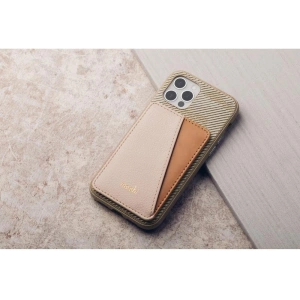 Kup Portfel magnetyczny Moshi Slim Wallet (System SnapTo™) (Caramel Brown) - MOSH136BR - {ean13} - Sklep Home Screen