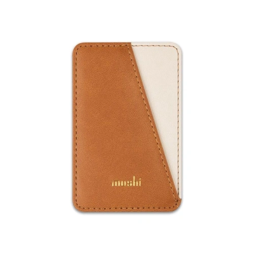 Buy Moshi Slim Wallet (System SnapTo™) (Caramel Brown) - MOSH136BR - {ean13} - Home Screen Store Europe