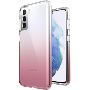 Kup Etui Speck Presidio Perfect-Clear Ombre Samsung Galaxy S21 cu un strat MICROBAN (Transparent/Roz Vintage Fade) - SPK226CLRS - {ean13} - Sklep Home Screen