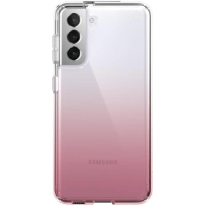 Kup Etui Speck Presidio Perfect-Clear Ombre Samsung Galaxy S21 cu un strat MICROBAN (Transparent/Roz Vintage Fade) - SPK226CLRS - {ean13} - Sklep Home Screen