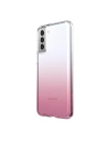 Etui Speck Presidio Perfect-Clear Ombre Samsung Galaxy S21+ Plus cu strat MICROBAN (Clear/Vintage Rose Fade)