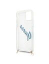 Kup Etui Guess GUHCP12SCRTVSBL Apple iPhone 12 mini albastru/blue hardcase Script Vintage - GUE925BLU - {ean13} - Sklep Home Screen