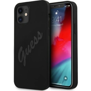 Kup Etui Guess GUHCP12SLSVSBK Apple iPhone 12 mini czarny/black hardcase Script Vintage - GUE927BLK - {ean13} - Sklep Home Screen